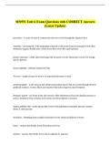 MN551 Unit 6 Exam Questions with CORRECT Answers &NewLine;&lpar;Latest Update&rpar;