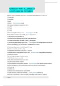 NAB EXAM WITH ALL CORRECT & 100&percnt; VERIFIED ANSWERS&vert;LATEST UPDATE&vert;ALREADY GRADED 