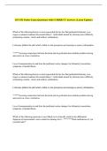 MN 551 Patho Exam Questions with CORRECT Answers &lpar;Latest Update&rpar; 