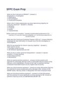SFPC Exam Prep Study Guide Questions and Answers