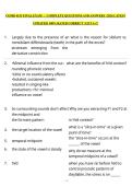 COMD 4153 FINAL EXAM   &vert;  COMPLETE QUESTIONS AND ANSWERS &vert; 2026 LATEST UPDATED&vert; 100&percnt; RATED CORRECT &vert; GET A&plus;&excl;&excl;