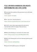 FCLE 2 REVISION HANDBOOK 2026 RIGHTS&NewLine;RESPONSIBILITIES AND CIVIC DUTIES