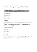 NURS 201 Medical-Surgical Nursing Week 5 Quiz 2026 &vert;WCU