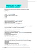 NAB Exam Questions and Answers Latest Updated Study Guide
