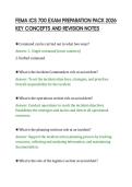 FEMA ICS 700 EXAM PREPARATION PACK 2026&NewLine;KEY CONCEPTS AND REVISION NOTES