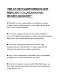 FEMA ICS 700 REVISION HANDBOOK 2026&NewLine;INTERAGENCY COLLABORATION AND&NewLine;RESOURCE MANAGEMENT