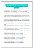 NAB Exam Questions and Answers Study Guide