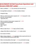 Galen NUR 242 Med Surg Exam 3 Questions and Answers 2026&ndash;2027 Updated Study Guide