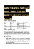 Elite ATSSA Traffic Control Supervisor &lpar;TCS&rpar; Mastery Test Bank &vert; 2026&sol;2027 &vert; MUTCD 11th Edition Grandmaster Prep