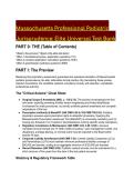 Massachusetts Podiatric Jurisprudence Elite Test Bank &lpar;2026&sol;2027&rpar; &vert; 60 Expert-Verified Questions & Analysis