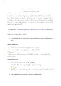 WGU C211 Global Economics for Managers &vert; Complete Study Guide Questions & Answers &vert; OA Exam Prep &vert; 2026 Update&period;