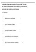 TEXAS ASBESTOS ABATEMENT SUPERVISOR LICENSING EXAM &ndash; QUESTIONS &NewLine;AND ANSWERS &vert; VERIFIED AND WELL DETAILED ANSWERS &vert; PLUS RATIONALES &vert; &NewLine;GUARANTEED PASS &vert; LATEST EXAM UPDATE 2026&sol;2027
