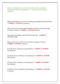 PSYC 140 MODULE 1 EXAM &vert; QUESTIONS AND ANSWERS &vert; &NewLine;VERIFIED ANSWERS GRADED A&plus; &vert; LATEST EXAM UPDATE &NewLine;2026&sol;2027 