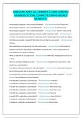 NAB Exam Questions and Answers Study Guide&NewLine;