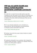 FNP 652 ALL QUIZ EXAMS 2026&NewLine;FINAL PAPER PRACTICE&NewLine;QUESTIONS ANSWERS ACCURATE&NewLine;A&plus;&NewLine;