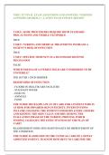 NRSG 327 FINAL EXAM &vert; QUESTIONS AND ANSWERS &vert; VERIFIED &NewLine;ANSWERS GRADED A&plus; &vert; LATEST EXAM UPDATE 2026&sol;2027