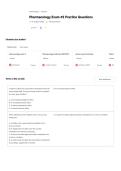 &NewLine;Pharmacology Exam 2 Practice Questions and Correct Answers from Actual Exam 2026&period; A &plus; SCORE&period; ULTIMATE GUIDE &period;pdf&NewLine;