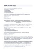 SFPC Exam Prep Study Guide Questions and Answers