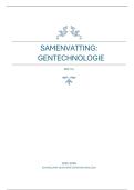 Samenvatting Gentechnologie &vert; KU Leuven &vert; 2025&sol;26