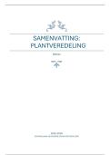 Samenvatting Plantveredeling &vert; Veredeling en biotechnologie &vert; KU Leuven &vert; 2025&sol;26