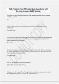 ACE Group Fitness Practice Test &num;1&comma; &num;2&comma; &num;3 & &num;4 Exam Bundle