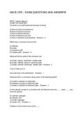 NACE CP2 &ndash; EXAM QUESTIONS AND ANSWERS