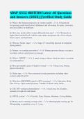 NRNP 6552 MIDTERM Latest 40 Questions&NewLine;and Answers &lpar;2026&rpar; &vert; Verified Study Guide