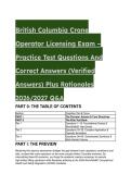 British Columbia Crane Operator Licensing Exam - S-Tier Practice Test Bank & Rationales &lpar;2026&sol;2027&rpar;