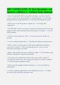 MAP CERTIFICATION 70 Real Questions and&NewLine;Answers &lpar;2026&rpar; &vert; A&plus; Verified Study Material