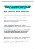 WGU D236 PATHOPHYSIOLOGY COMPLETE STUDY PACK 2026&sol;2027 &vert; Objective Assessment & Pre-Assessment Exams &vert; Complete Guides with Verified Answers &vert; 100&percnt; Correct &vert; Pass Guaranteed - A&plus; Graded