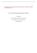 WGU D433 Task 1 and 2 Bundled with complete solutions&period;