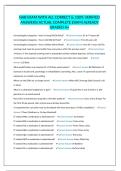 NAB Exam Questions and Answers Study Guide&NewLine;