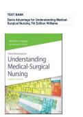 Test Bank for Davis Advantage for Understanding Medical-Surgical Nursing&comma; 7th Edition by Linda S&period; Williams&vert;&vert;All Chapters with Answers and Rationales&period;&period;PDF