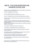 ABCTE - PTK EXAM QUESTIONS AND ANSWERS SOLVED 2026