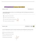 ATI Comprehensive Predictor 2026 Questions and Correct Detailed Answers &lpar;Verified Answers&rpar; &vert; Graded A&plus; 