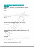 Nurs 663- Exam 1 Questions with Verified Solutions&period;