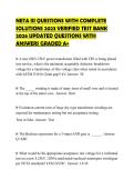 NETA&lowbar;III&lowbar;QUESTIONS&lowbar;WITH&lowbar;COMPLETE&lowbar;SOLUTIONS&lowbar;2023&lowbar;VERIFIED&lowbar;TEST&lowbar;BANK