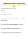 NUR 643E ADVANCED HEALTH ASSESSMENT FINAL EXAM &vert;  COMPLETE QUESTIONS AND ANSWERS &vert; 2026 LATEST UPDATED&vert; 100&percnt; RATED CORRECT &vert; GET A&plus;&excl;&excl;
