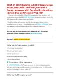 SCST-D1 SCST Diploma in ECG Interpretation Exam 2026&ndash;2027 &vert; Verified Questions & Correct Answers with Detailed Explanations &vert; Latest ECG Certification Prep PDF
