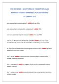 Psychiatric Nursing&colon; History&comma; Legal&sol;Ethical Standards&comma; Therapeutic Communication&comma; and Developmental Theories &lpar;Q&A Study Guide&rpar;