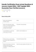 Mendix Certification Exam Actual Questions & Answers &lpar;Latest 2026 &sol; 2027 Update&rpar; 100&percnt; Guarantee Pass &lpar;Verified Answers&rpar;