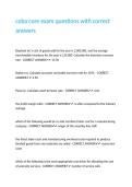 coba core exam questions with correct answers&period;