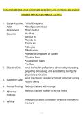 NUR 643E MIDTERM EXAM &vert; COMPLETE QUESTIONS AND ANSWERS &vert; 2026 LATEST UPDATED&vert; 100&percnt; RATED CORRECT &vert; GET A&plus;&excl;&excl;