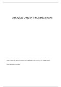 AMAZON DELIVERY ASSOCIATE TRAINING &lpar;2026&rpar; UPDATE VERIFIED QUESTIONS AND ANSWERS 