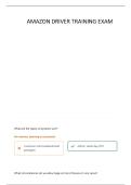 AMZL EXAM VERIFIED QUESTIONS AND ANSWERS 