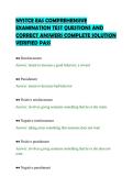 NYSTCE EAS COMPREHENSIVE&NewLine;EXAMINATION TEST QUESTIONS AND&NewLine;CORRECT ANSWERS COMPLETE SOLUTION&NewLine;VERIFIED PASS