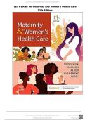 Test Bank for Maternity and Women&rsquo;s Health Care&comma; 13th Edition &lpar;Lowdermilk&comma; 2025&sol;2026&rpar;&comma; Chapter 1-37 &vert; All Chapters