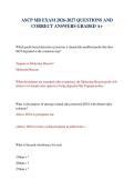 ASCP MB EXAM 2026-2027 QUESTIONS AND CORRECT ANSWERS GRADED A&plus;