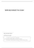 MAR3023 FSU EXAM 1 BRADY QUESTIONS AND CORRECT DETAILED ANSWERS &vert;&vert; 100&percnt; GUARANTEED PASS BRAND NEW VERSION