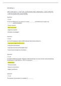 SPCE 609 QUIZ 3 &vert; ACTUAL QUESTIONS AND ANSWERS &vert; 2026 UPDATE &vert; WITH COMPLETE SOLUTIONS&period;